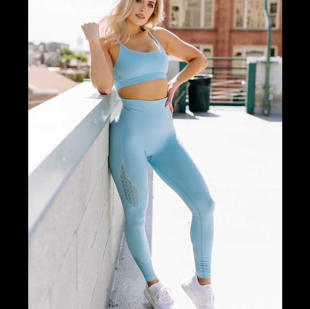 Gymshark Energy Seamless Sky Blue